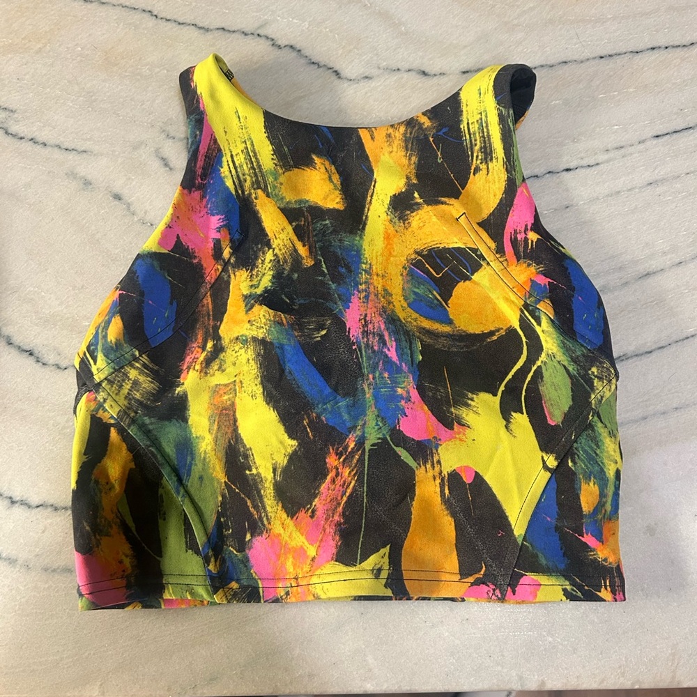 Lululemon Athletica Vibrant Abstract Tank Top
